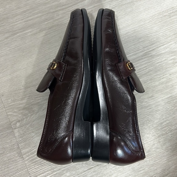 Florsheim • mens riva loafer leather comfort dress shoes burgundy 8.5 main image 8